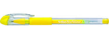 Gel Pen Softline 0.7mm Fluo Yellow Artline Ref EGB1700-FY